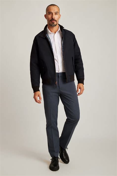 harrington burberry bomber navy|bonobos harrington jacket.